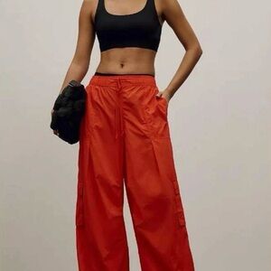 ANTHROPOLOGIE Women's Coral Cargo Pants NWT